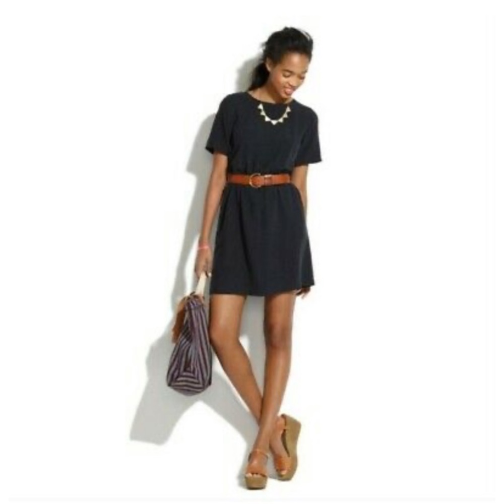 Madewell Black Mini Dress